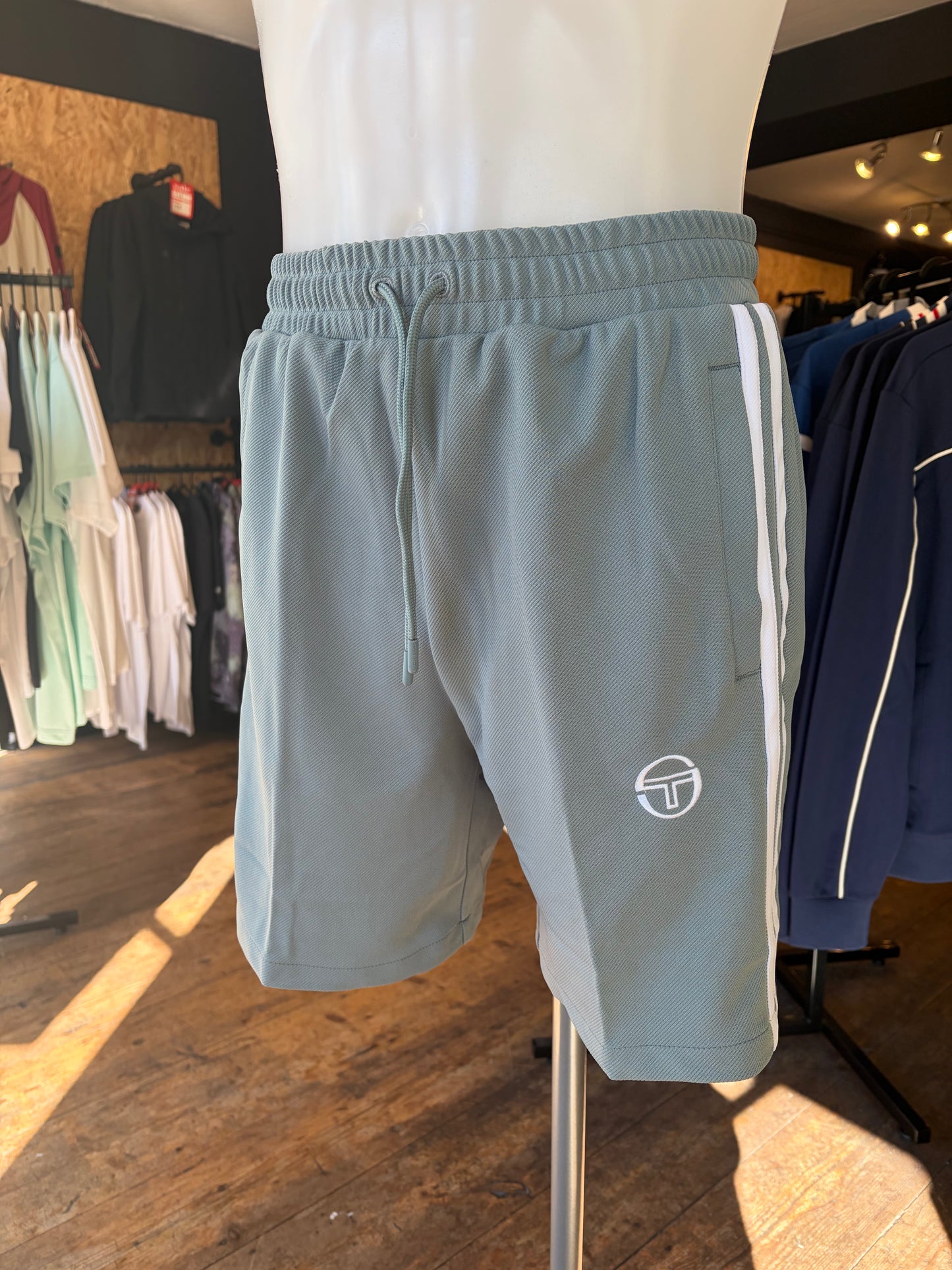 Sergio Tacchini | Pietrapertosa Shorts - Lead/White