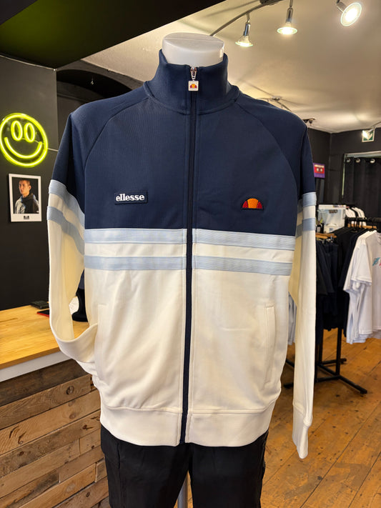 Ellesse | Rimini track Jacket - Off White/Navy