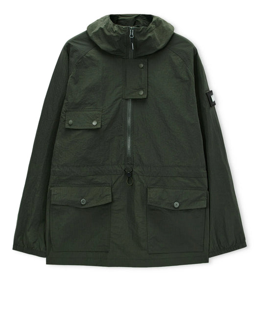 Weekend Offender | Zeralda Overhead Jacket - Black Forest Green