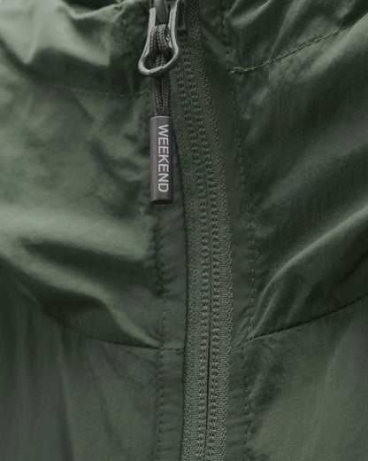 Weekend Offender - Technician Fleece Lined Jacket - Black Forest Green
