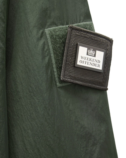 Weekend Offender - Technician Fleece Lined Jacket - Black Forest Green