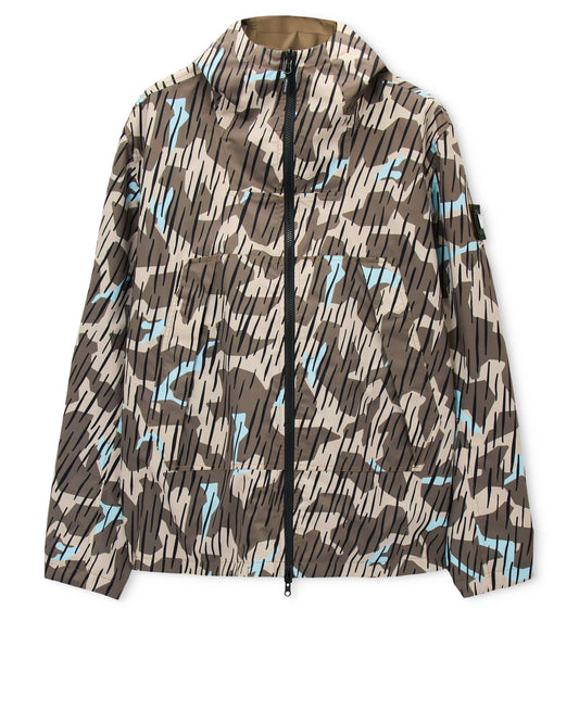 Weekend Offender - Mercury Camo Reversible Jacket - Tobacco Brown
