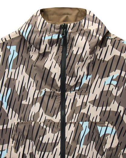 Weekend Offender - Mercury Camo Reversible Jacket - Tobacco Brown