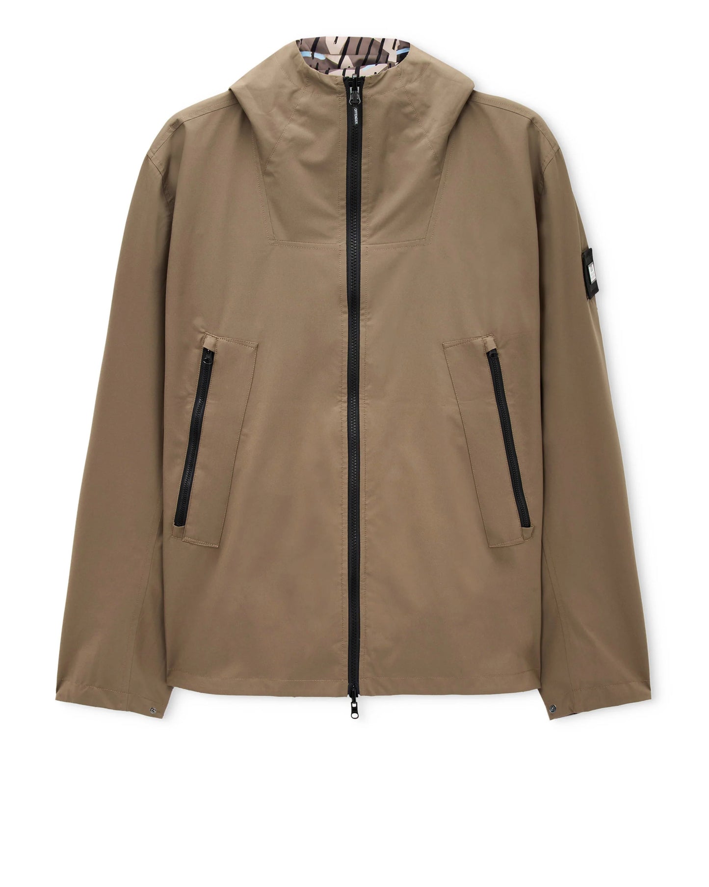 Weekend Offender - Mercury Camo Reversible Jacket - Tobacco Brown