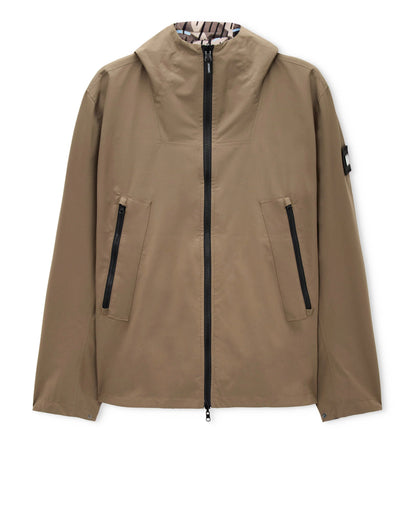 Weekend Offender - Mercury Camo Reversible Jacket - Tobacco Brown