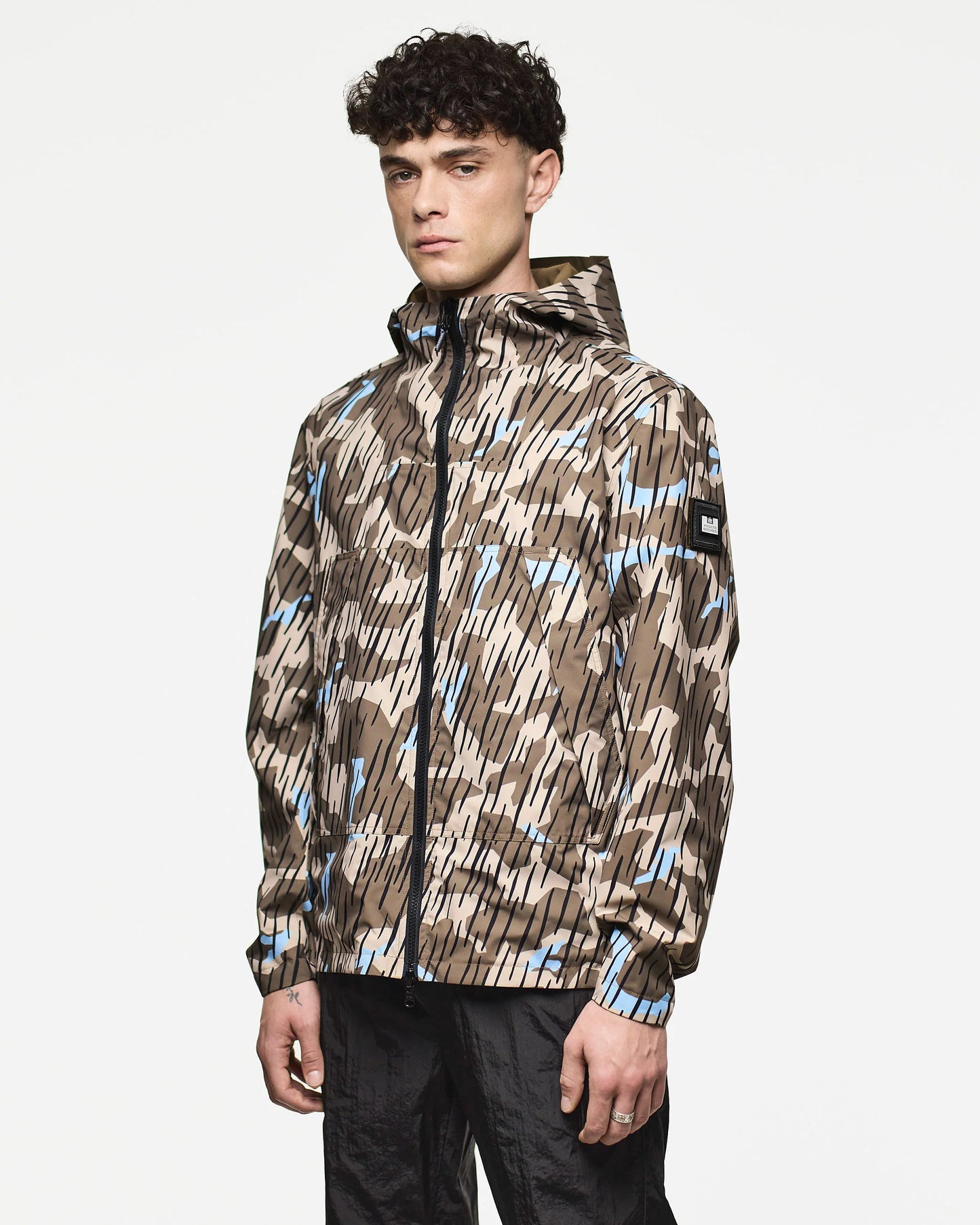 Weekend Offender - Mercury Camo Reversible Jacket - Tobacco Brown