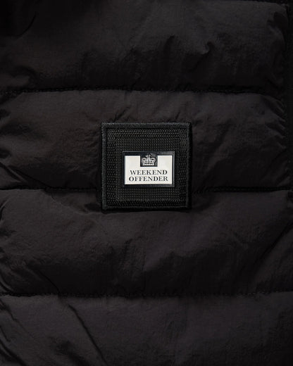 Weekend Offender - Gacha Padded Gilet Black