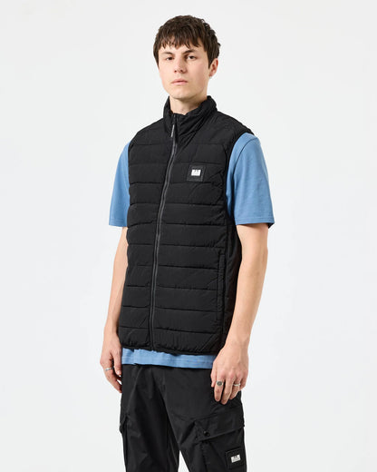 Weekend Offender - Gacha Padded Gilet Black