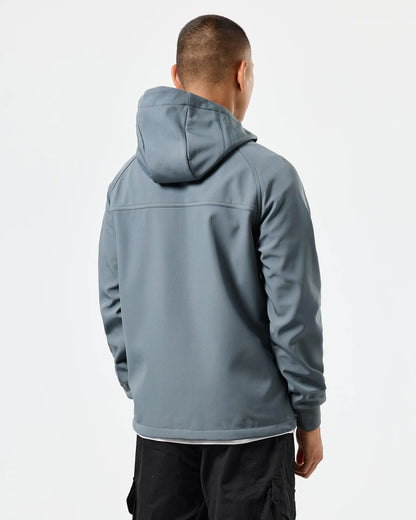 Weekend Offender - Stipe Softshell Jacket Zinc