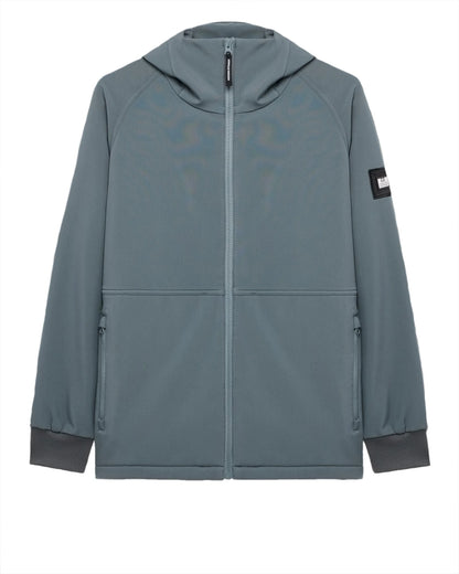 Weekend Offender - Stipe Softshell Jacket Zinc