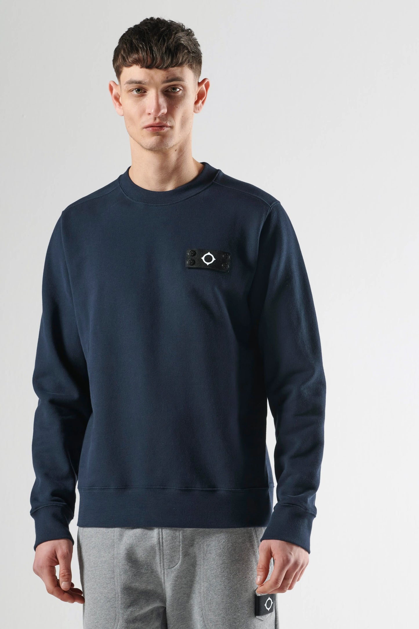 MA.STRUM - Neo Crew Sweatshirt - Ink Navy