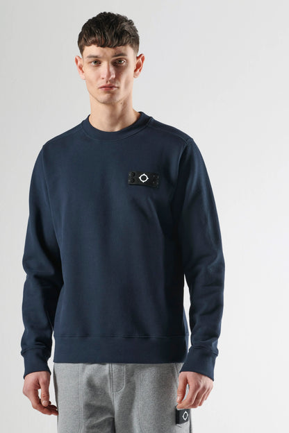 MA.STRUM - Neo Crew Sweatshirt - Ink Navy