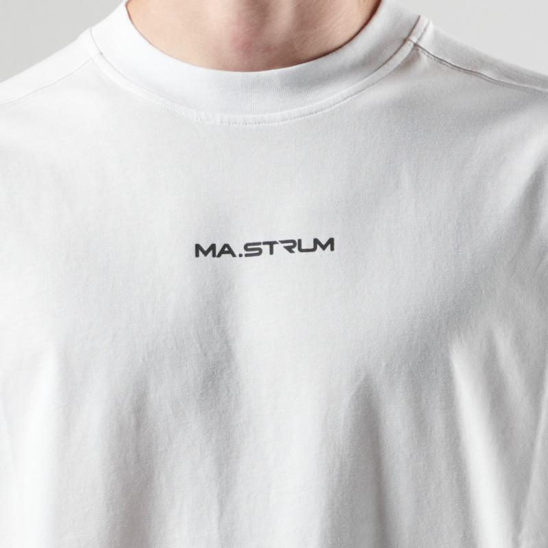 MA.STRUM - Print Tee - Optic White