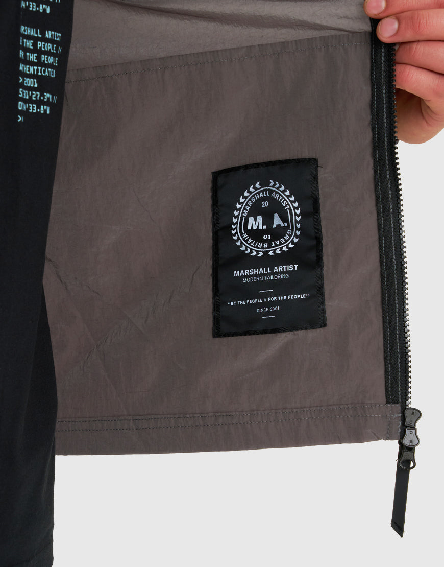 Marshall Artist - Carico Overshirt - Volcanic Grey
