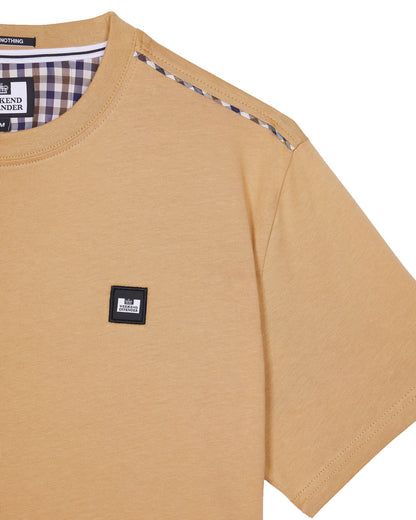 Weekend Offender - Manuel T-Shirt Cognac Brown