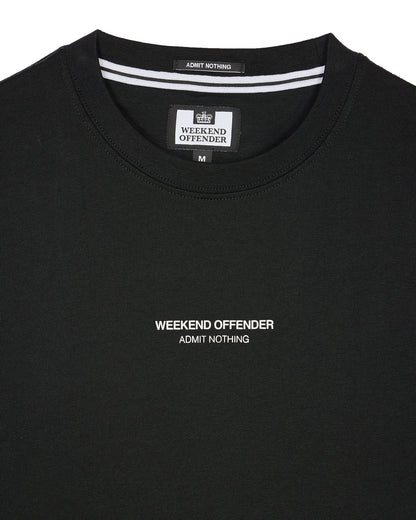 Weekend Offender - Millergrove T-Shirt Black/Alabaster