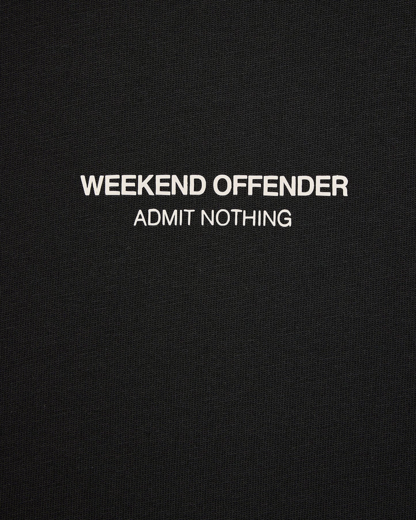 Weekend Offender - Millergrove T-Shirt Black/Alabaster