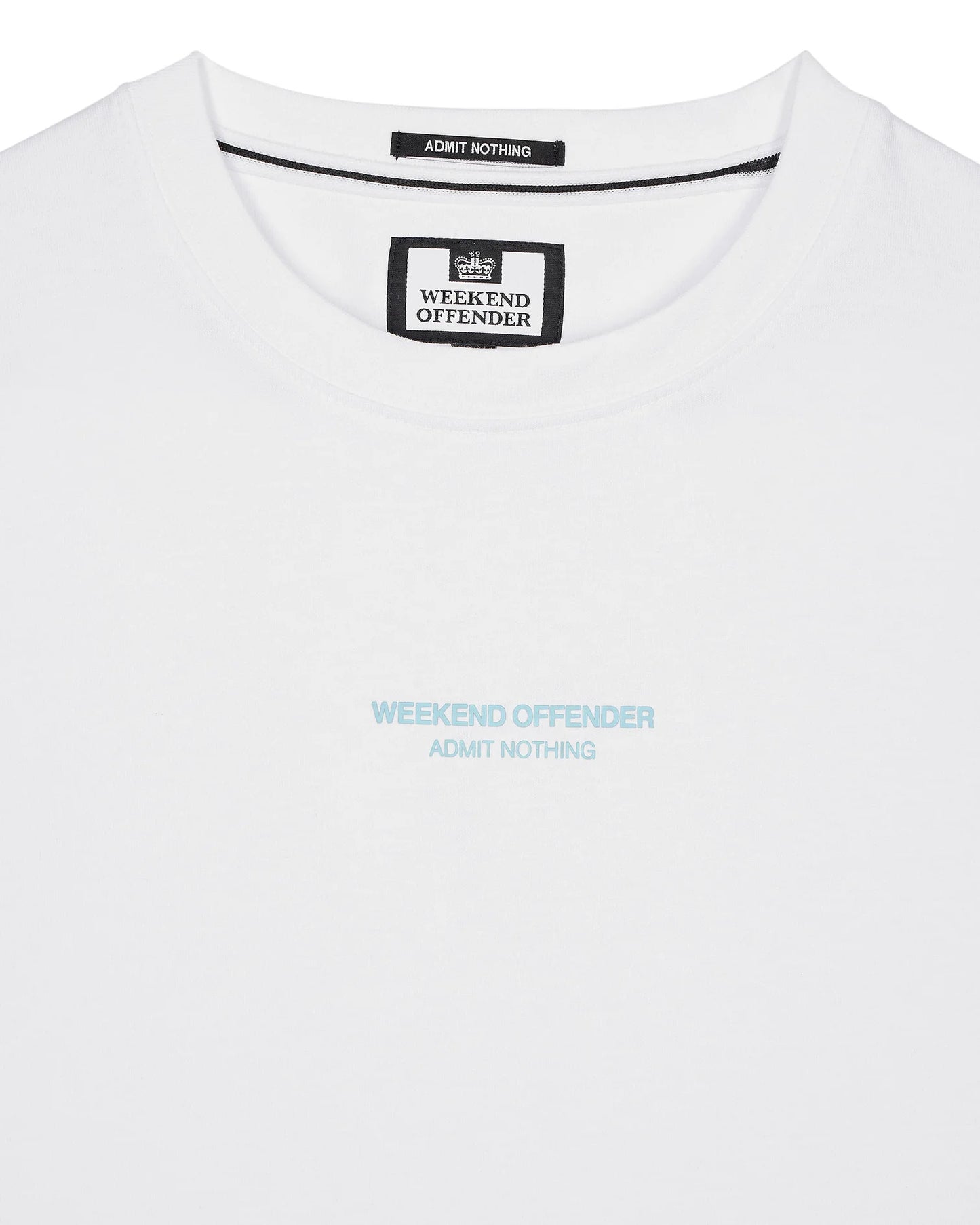 Weekend Offender - Millergrove T-Shirt White/Saltwater Blue