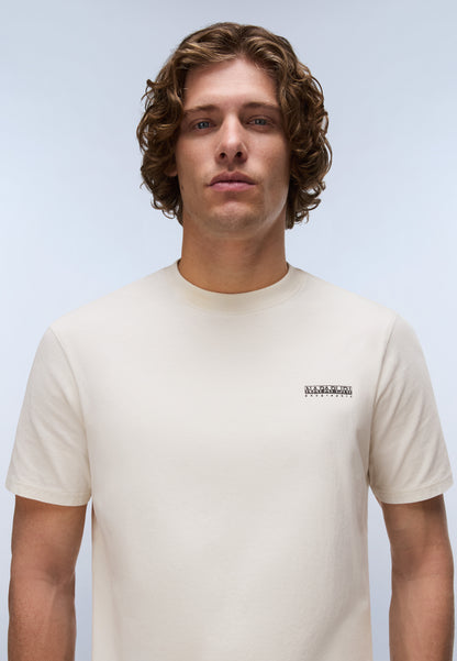 Napapijri Small Box T-Shirt Beige Dimity