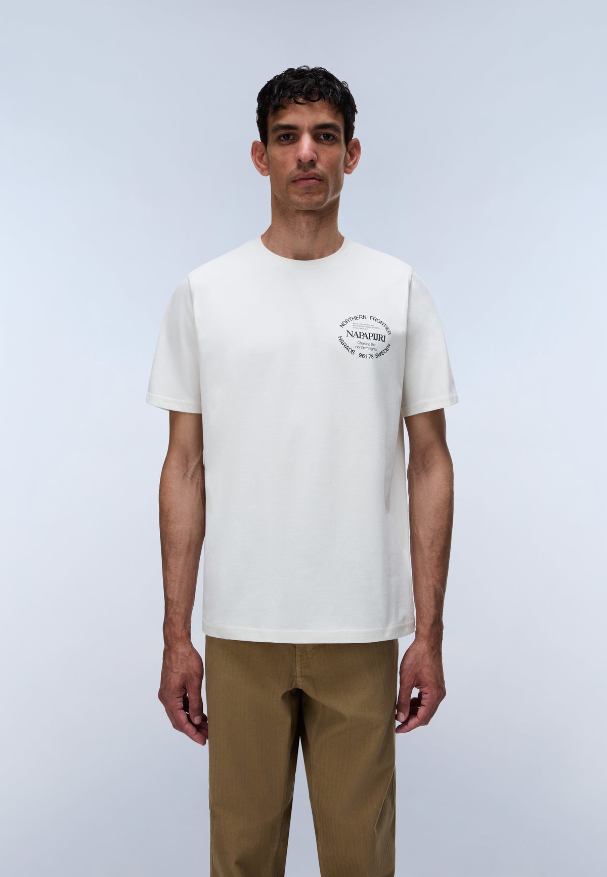 Napapijri Swhol Graphic T-Shirt White FVA