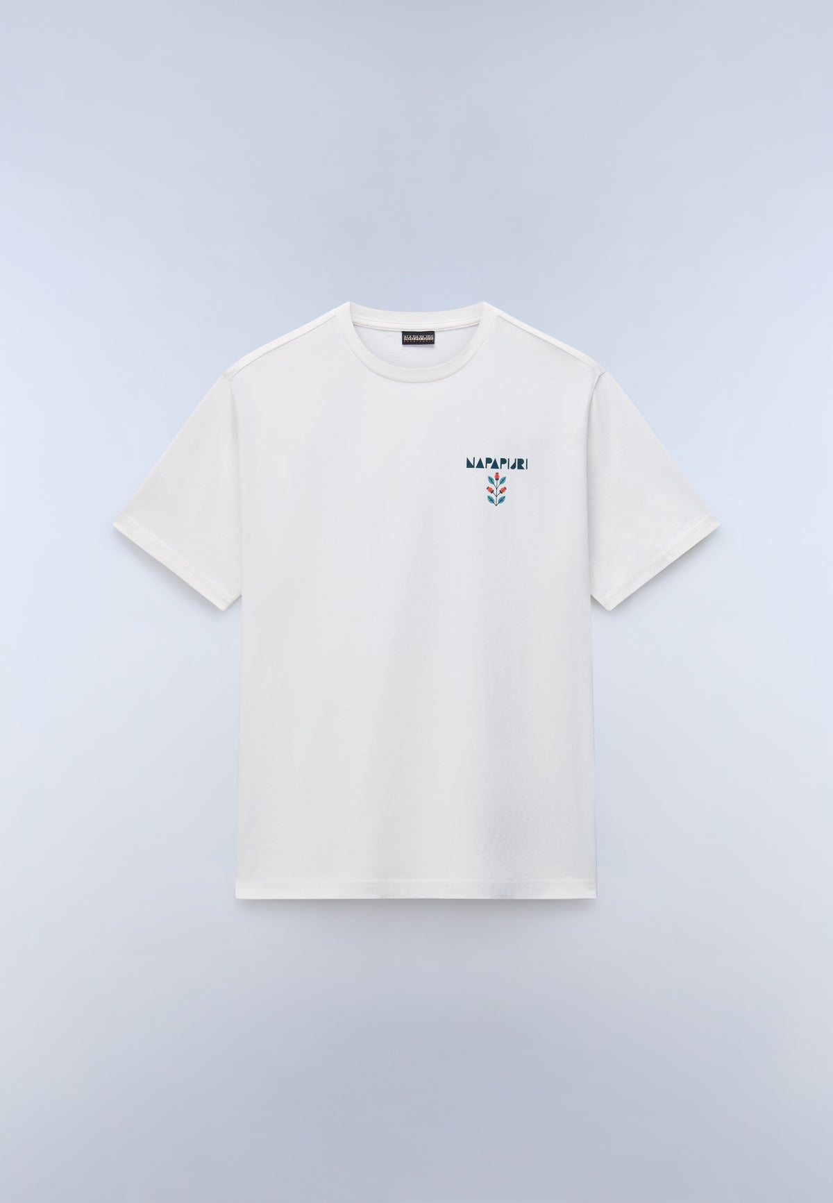 Napapijri Swhol Graphic T-Shirt White Whisper