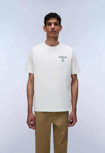 Napapijri Swhol White Whisper Mens T-Shirt