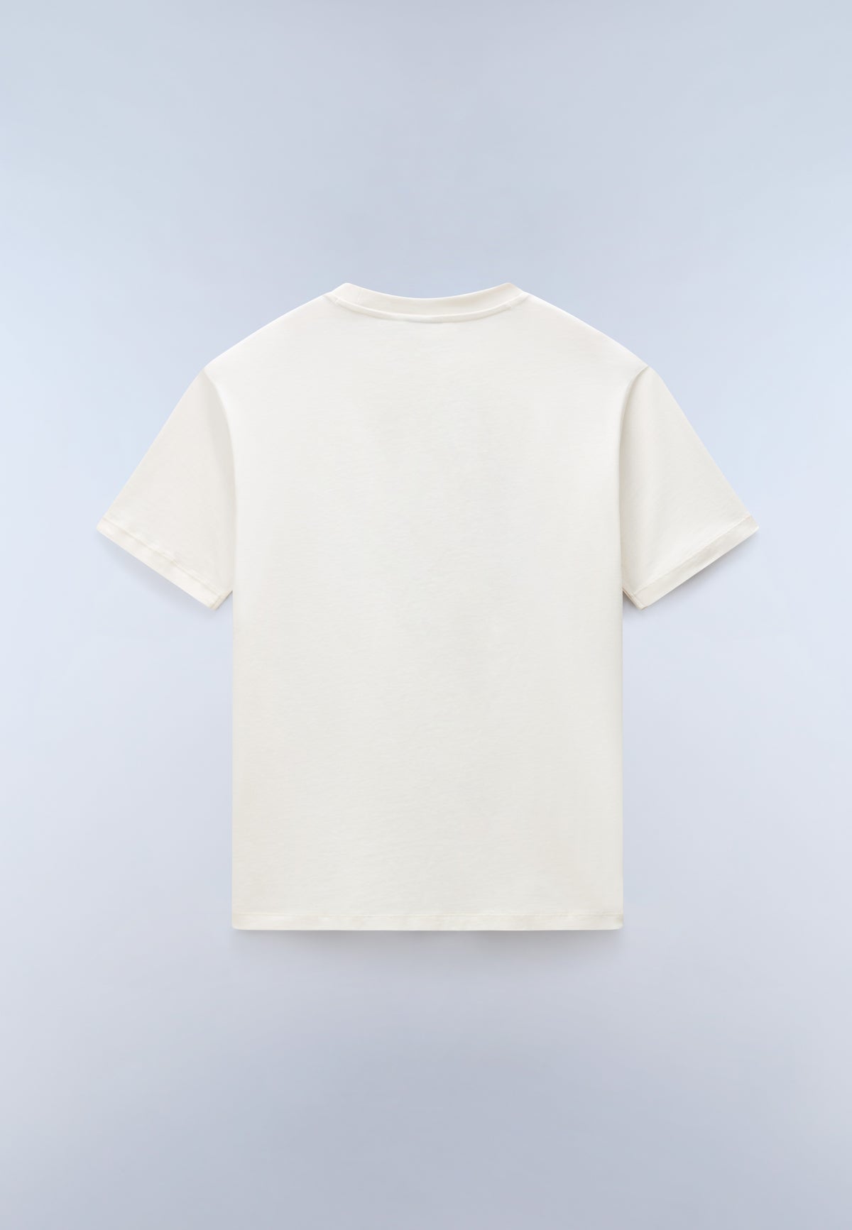 Napapijri Sunda White Whisper Mens T-Shirt Back View No Model