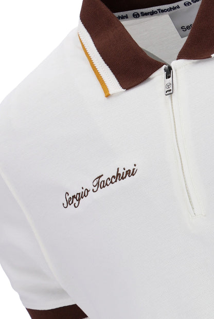 Sergio Tacchini - Nanto Zip Polo - Gardenia
