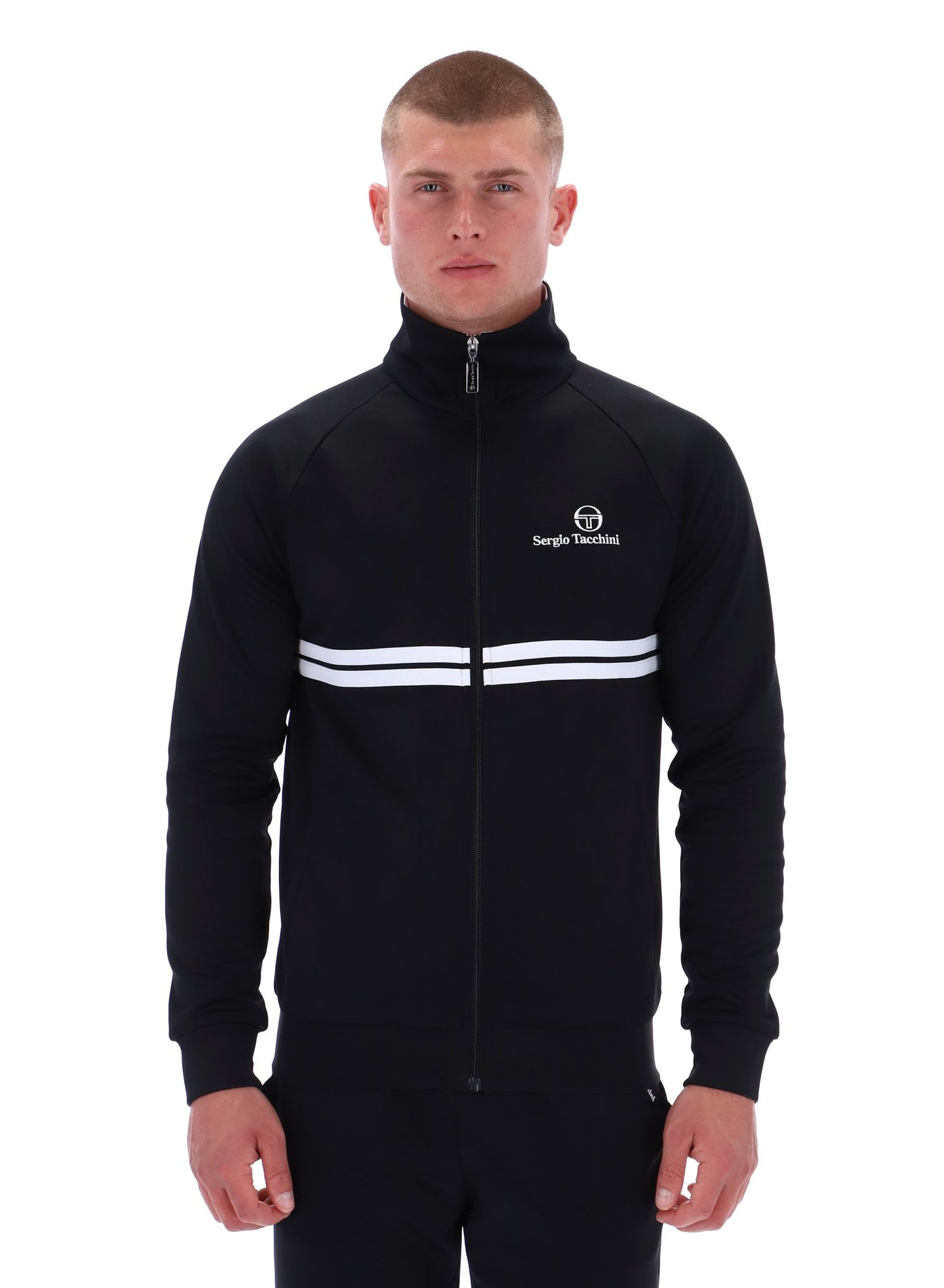 Sergio Tacchini - New Dalas Track Top - Black White