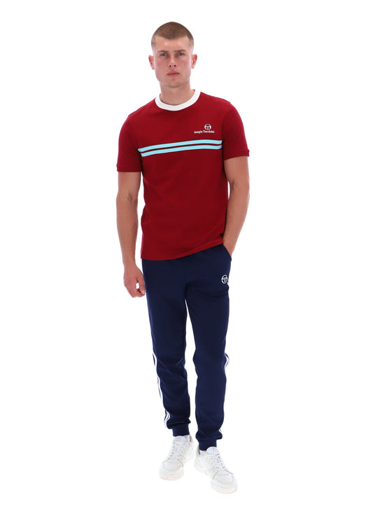 Sergio Tacchini - New Supermac Tee - Rhubarb