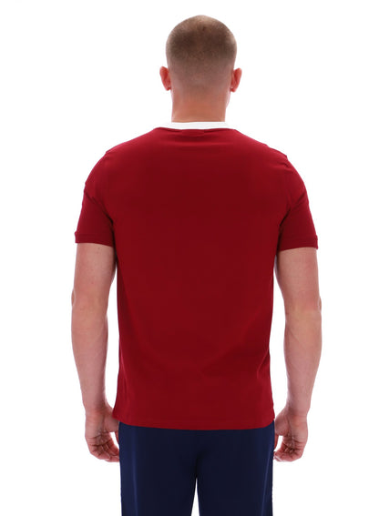 Sergio Tacchini - New Supermac Tee - Rhubarb