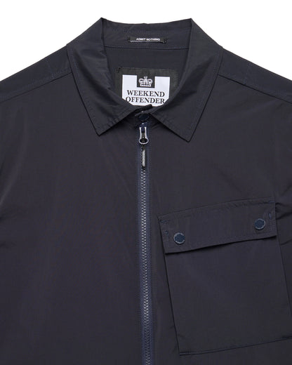 Weekend Offender | Southbank Technical Overshirt - Navy