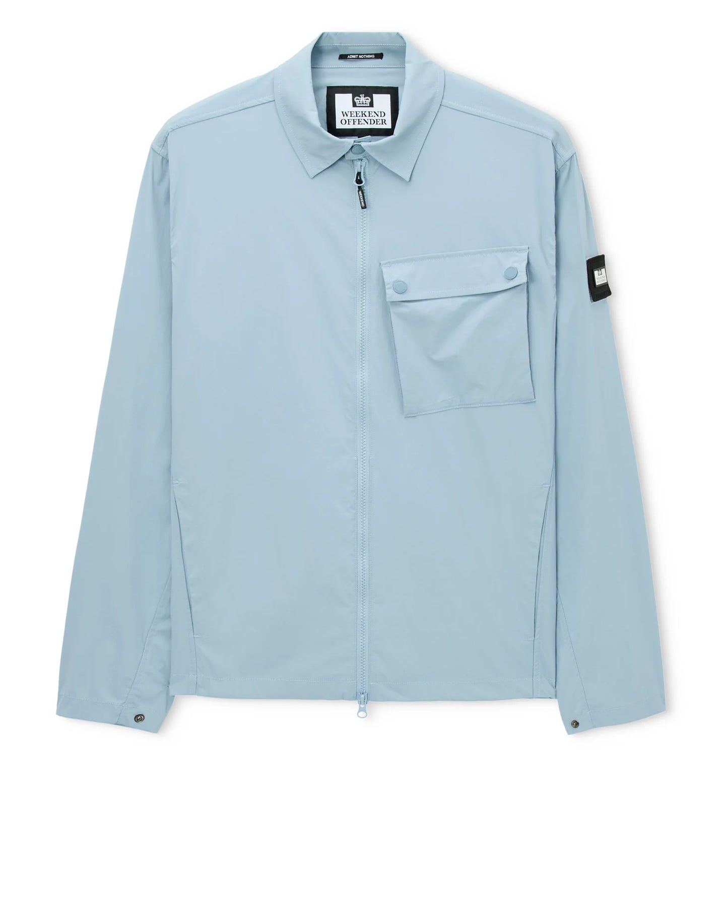 Weekend Offender | Southbank Over-Shirt - Blue Tourmaline