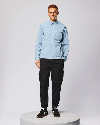 Weekend Offender | Southbank Over-Shirt - Blue Tourmaline