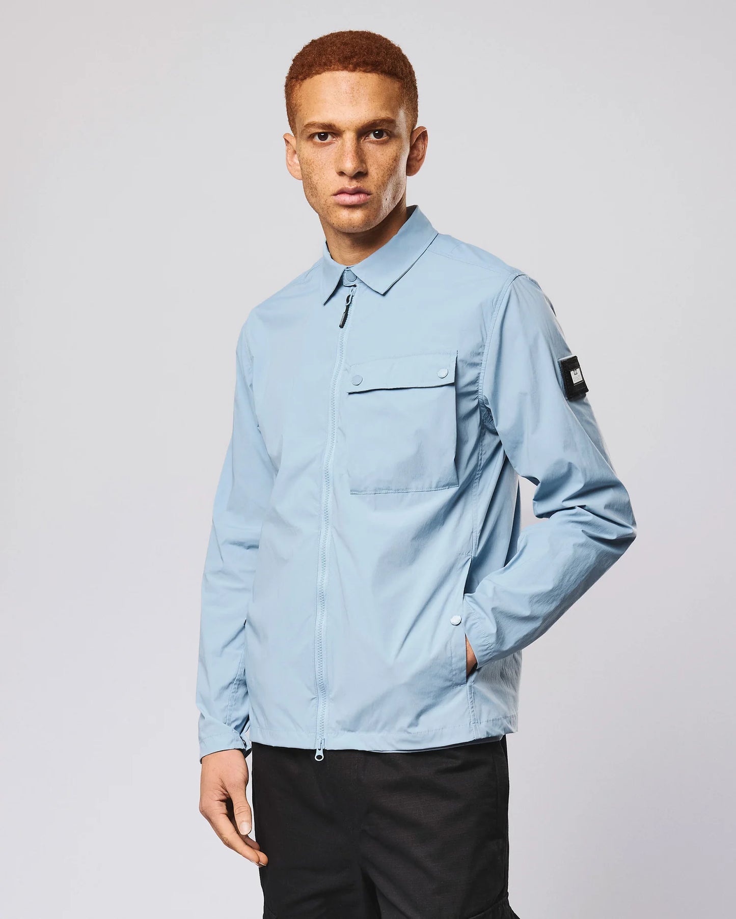 Weekend Offender | Southbank Over-Shirt - Blue Tourmaline