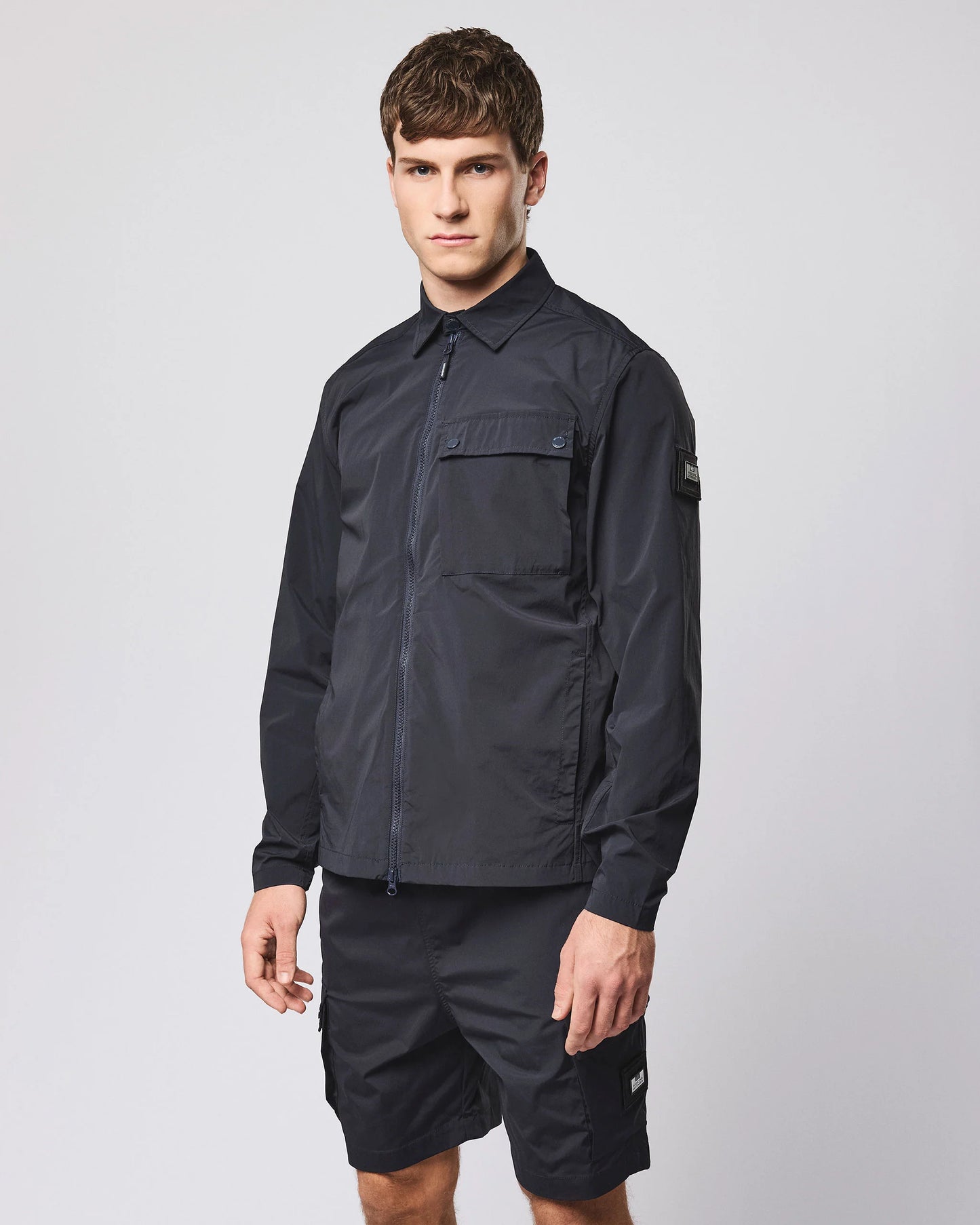 Weekend Offender | Southbank Technical Overshirt - Navy
