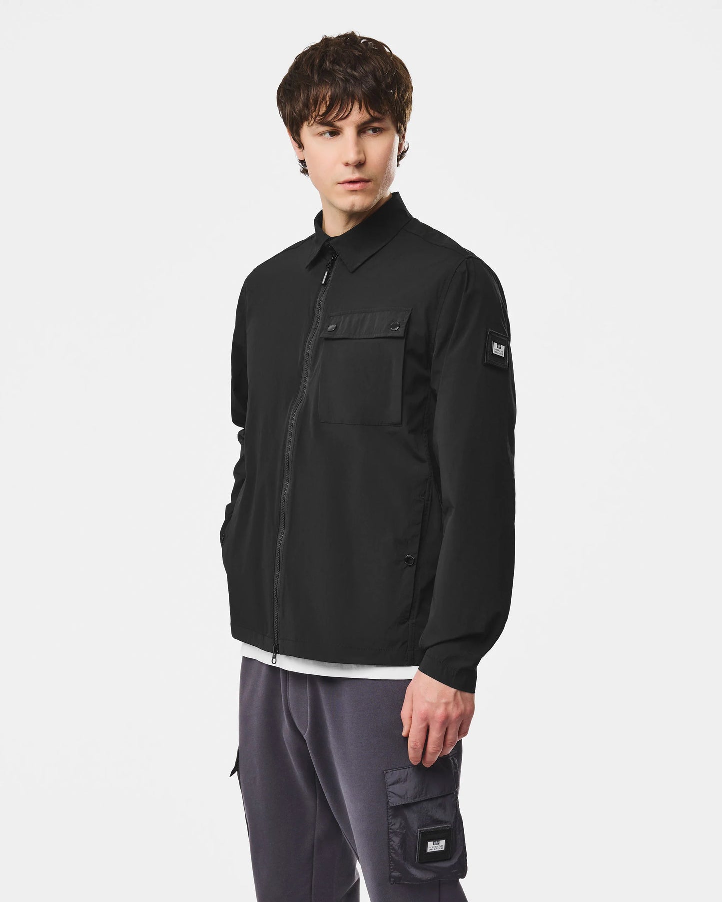 Weekend Offender Southbank Black Mens Overshirt