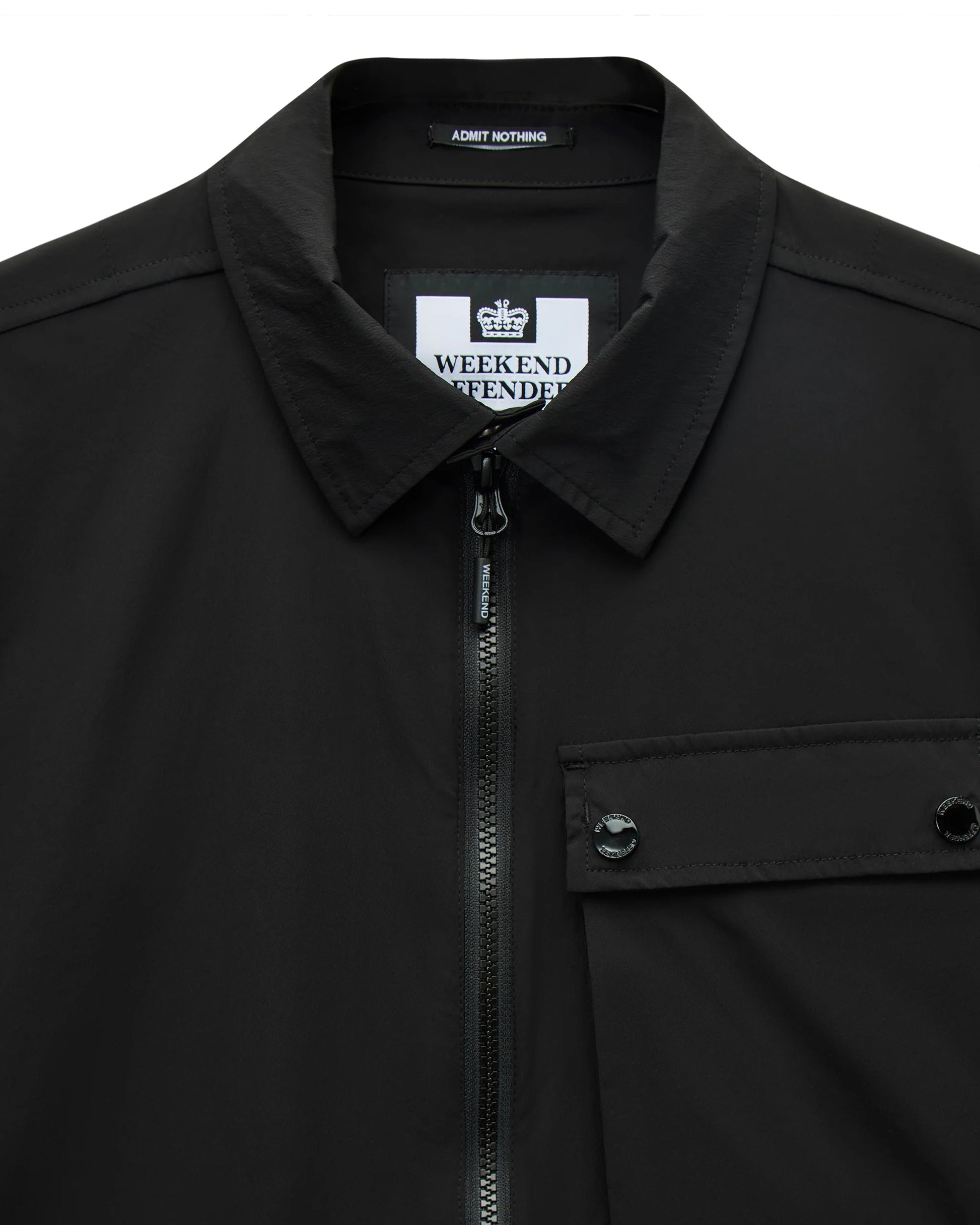 Weekend Offender Southbank Overshirt Chest Pocket Detail