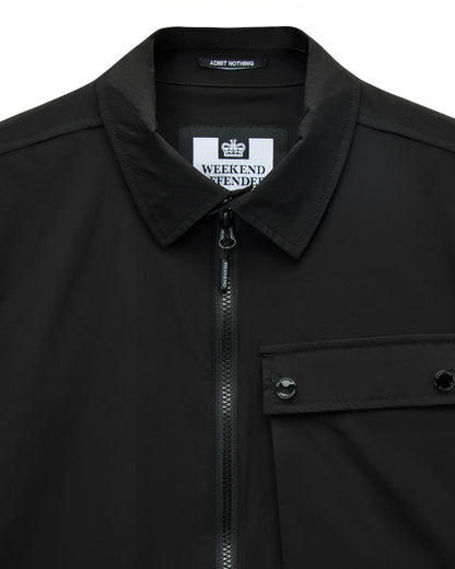 Weekend Offender Southbank Overshirt Chest Pocket Detail