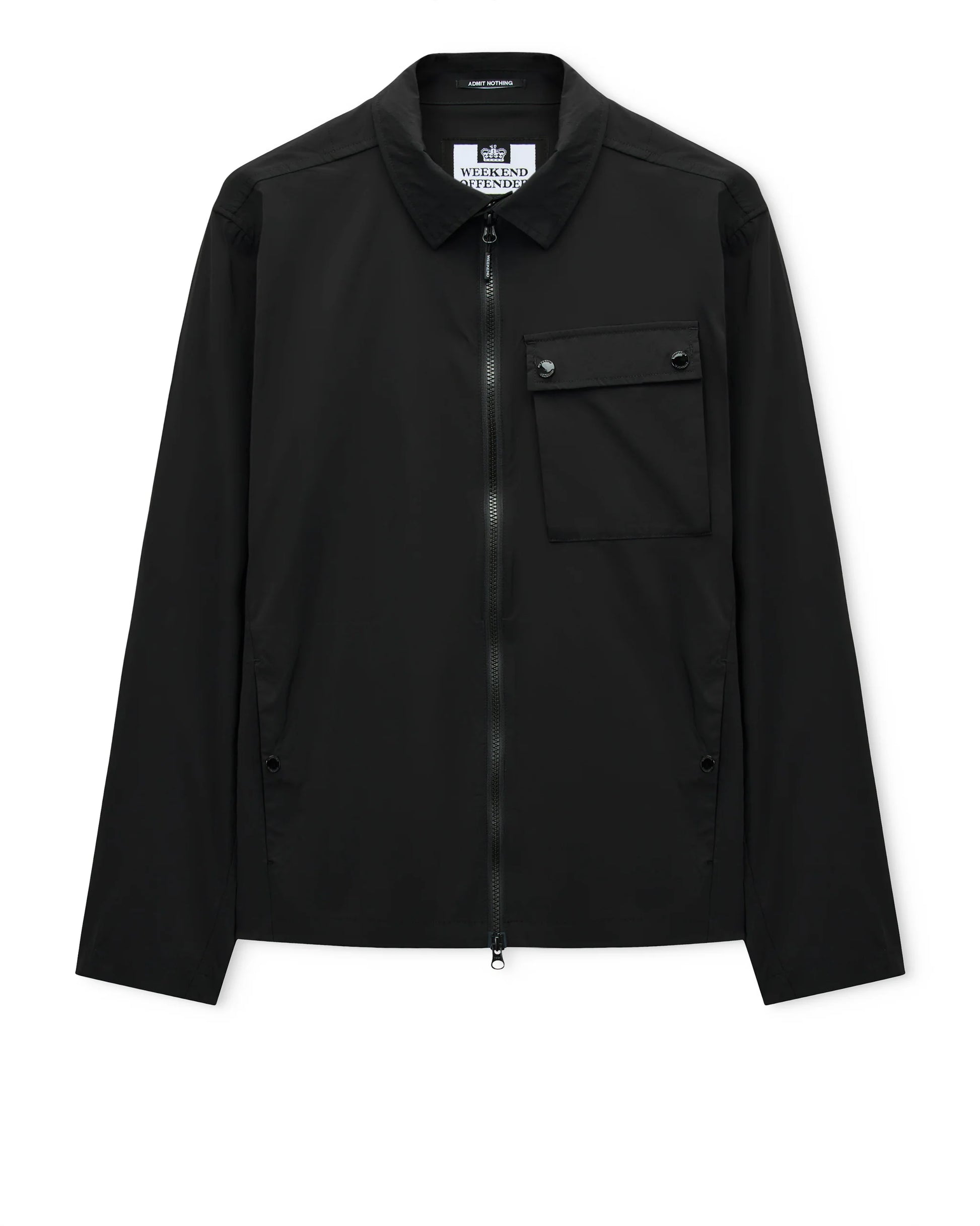 Weekend Offender Southbank Over-Shirt Black