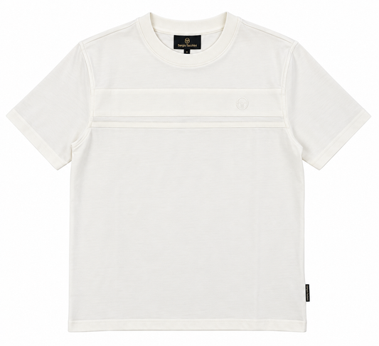 Sergio Tacchini Tonal Dama T-Shirt Gardenia Front View