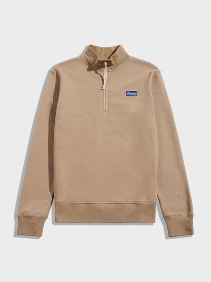 Penfield - Berkley Textured Half Zip Funnel - Lead Gray