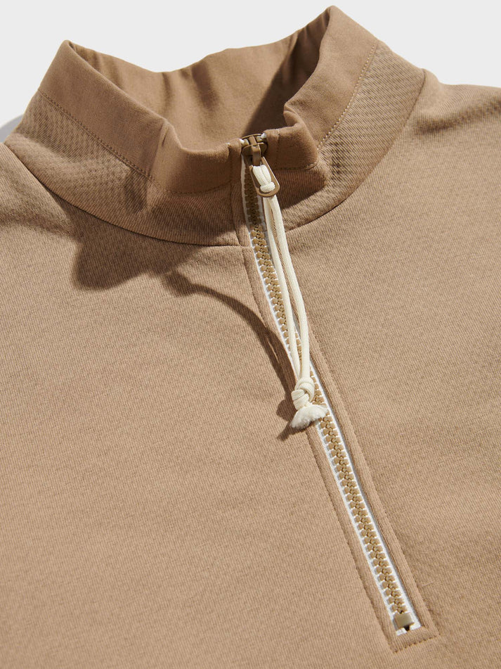 Penfield - Berkley Textured Half Zip Funnel - Lead Gray