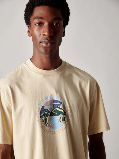 Penfield - Riverview Tee - Brown Rice