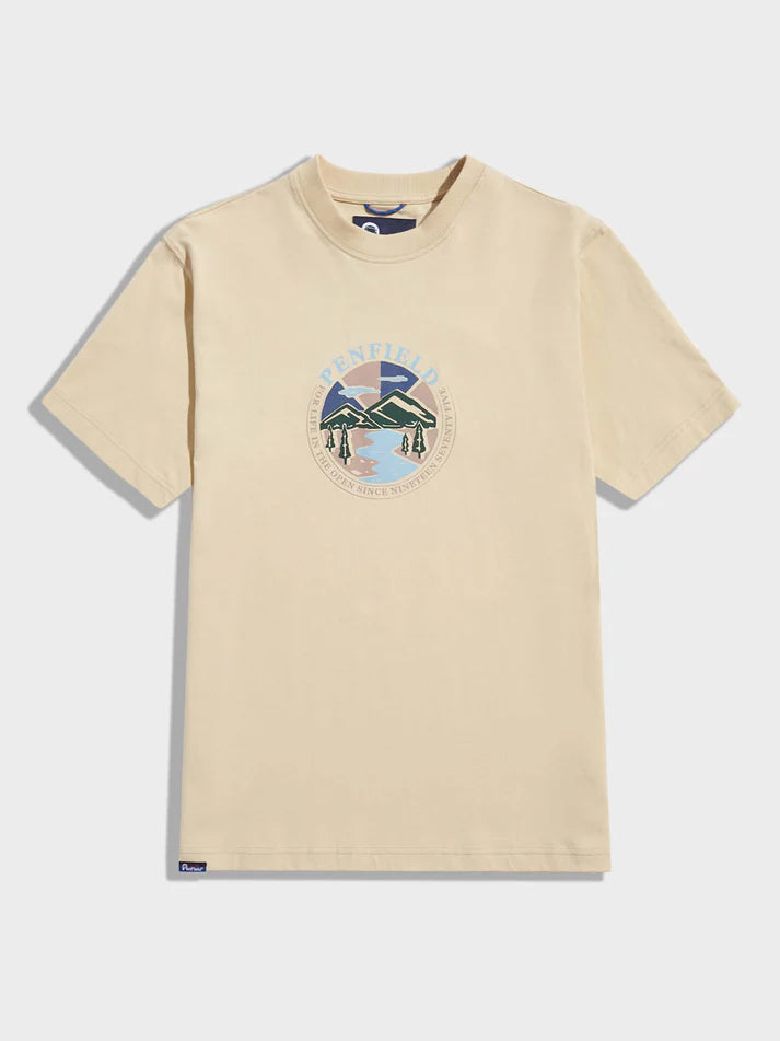 Penfield - Riverview Tee - Brown Rice