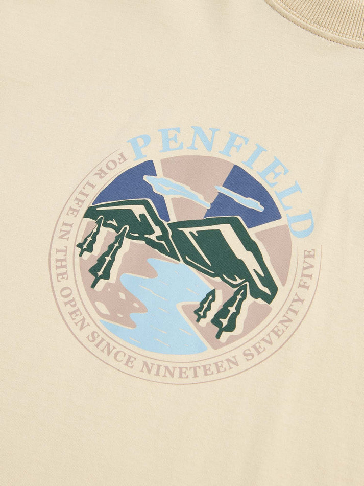 Penfield - Riverview Tee - Brown Rice