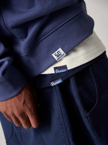 Penfield - 50th Anniversary Embroidered Crew - Indigo Blue