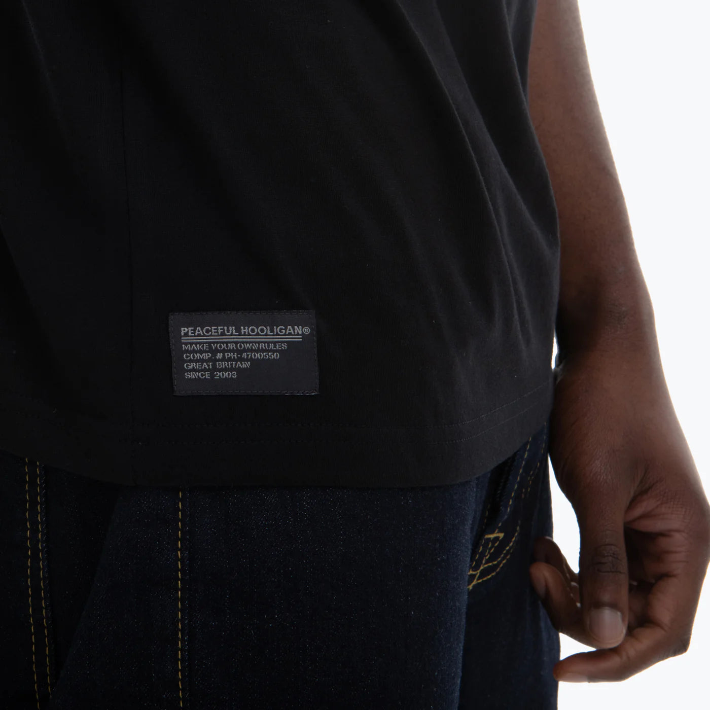 Peaceful Hooligan - Club T-Shirt - Black