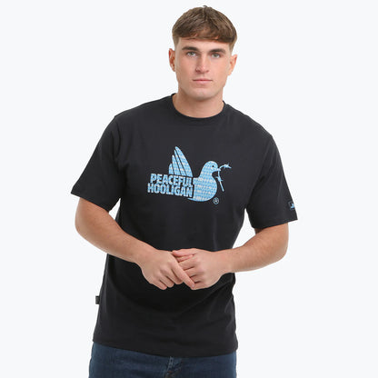 Peaceful Hooligan | 90's Dove T-shirt - Navy