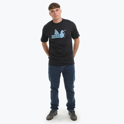 Peaceful Hooligan | 90's Dove T-shirt - Navy